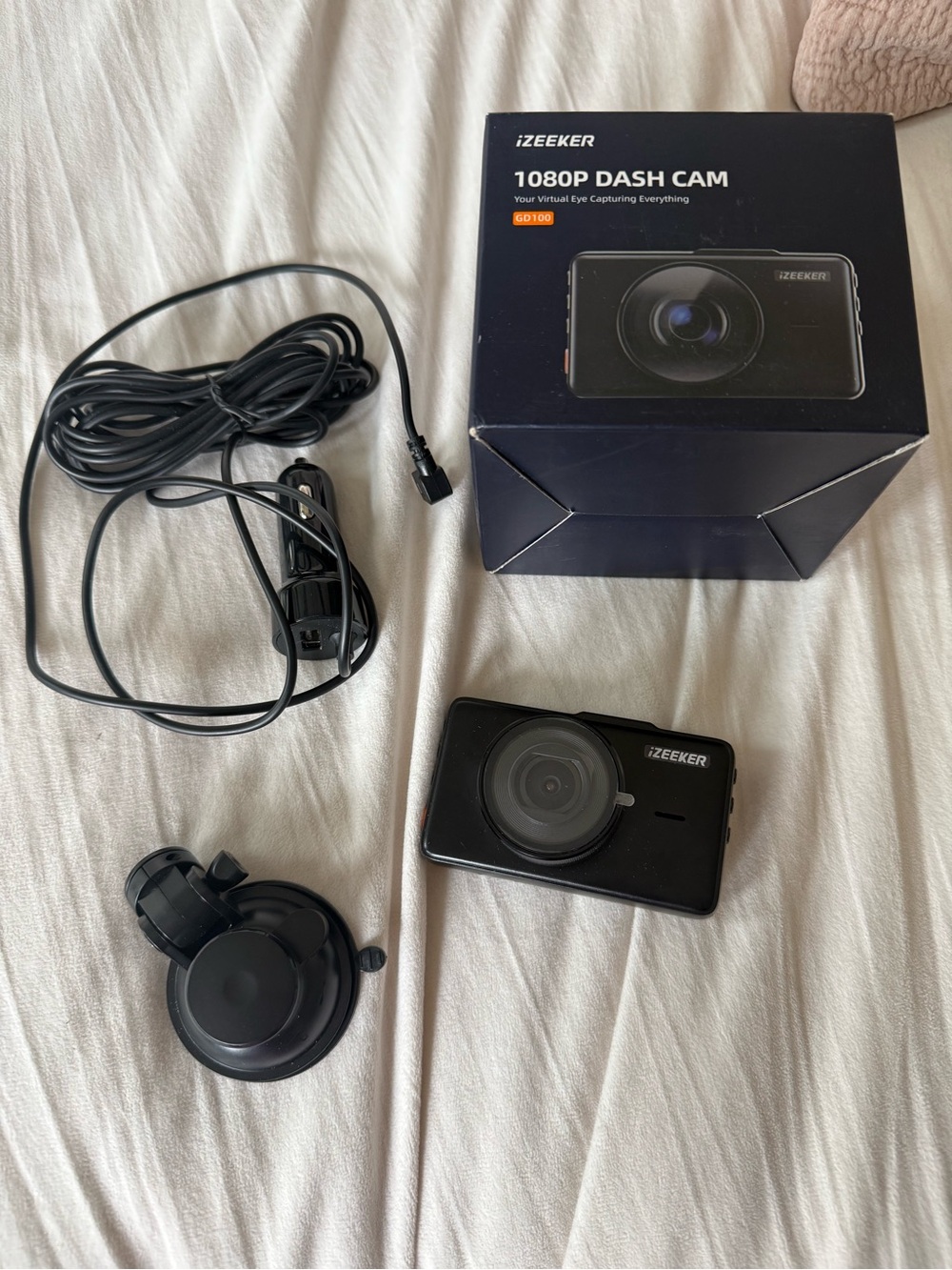 iZEEKER 1080P Dash Cam - Black